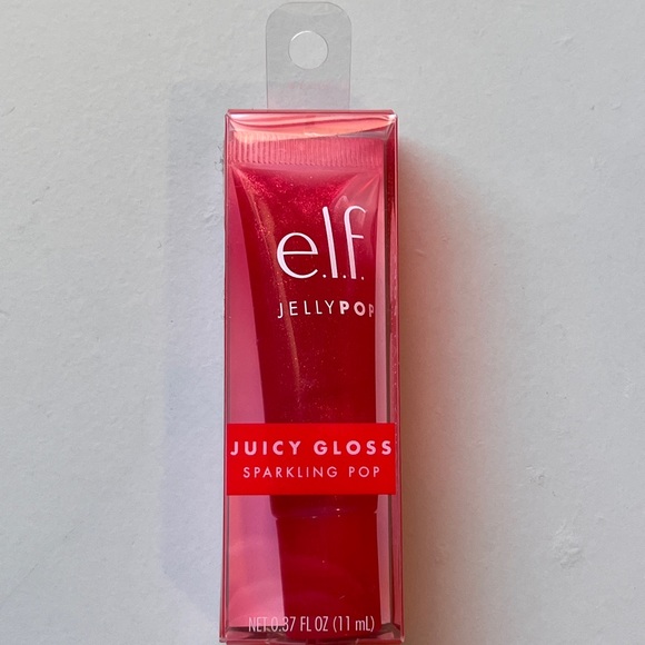 NWT e.l.f. Jelly Pop Juicy Lip Gloss Sparkling Rare Glitter Discontinued Elf HTF - Picture 2 of 3